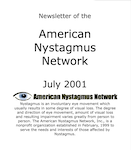 ANN 2001 newsletter cover page thumbnail